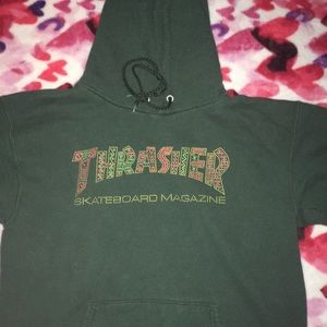 Green thrasher hoodie